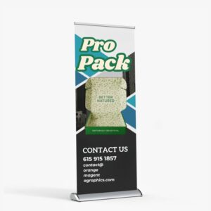 Retractable Banner & stand