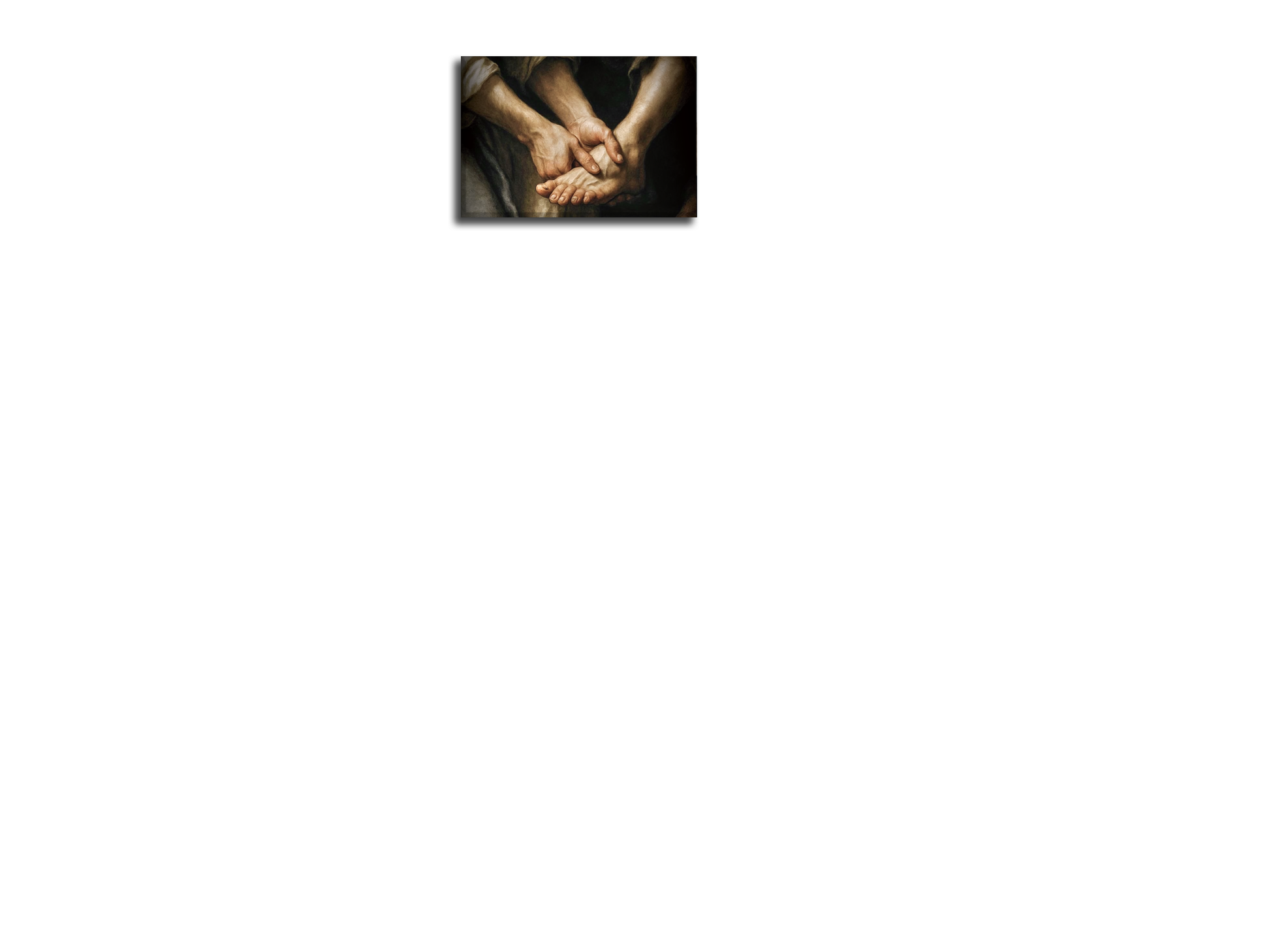 Hands of Mary of Bethany