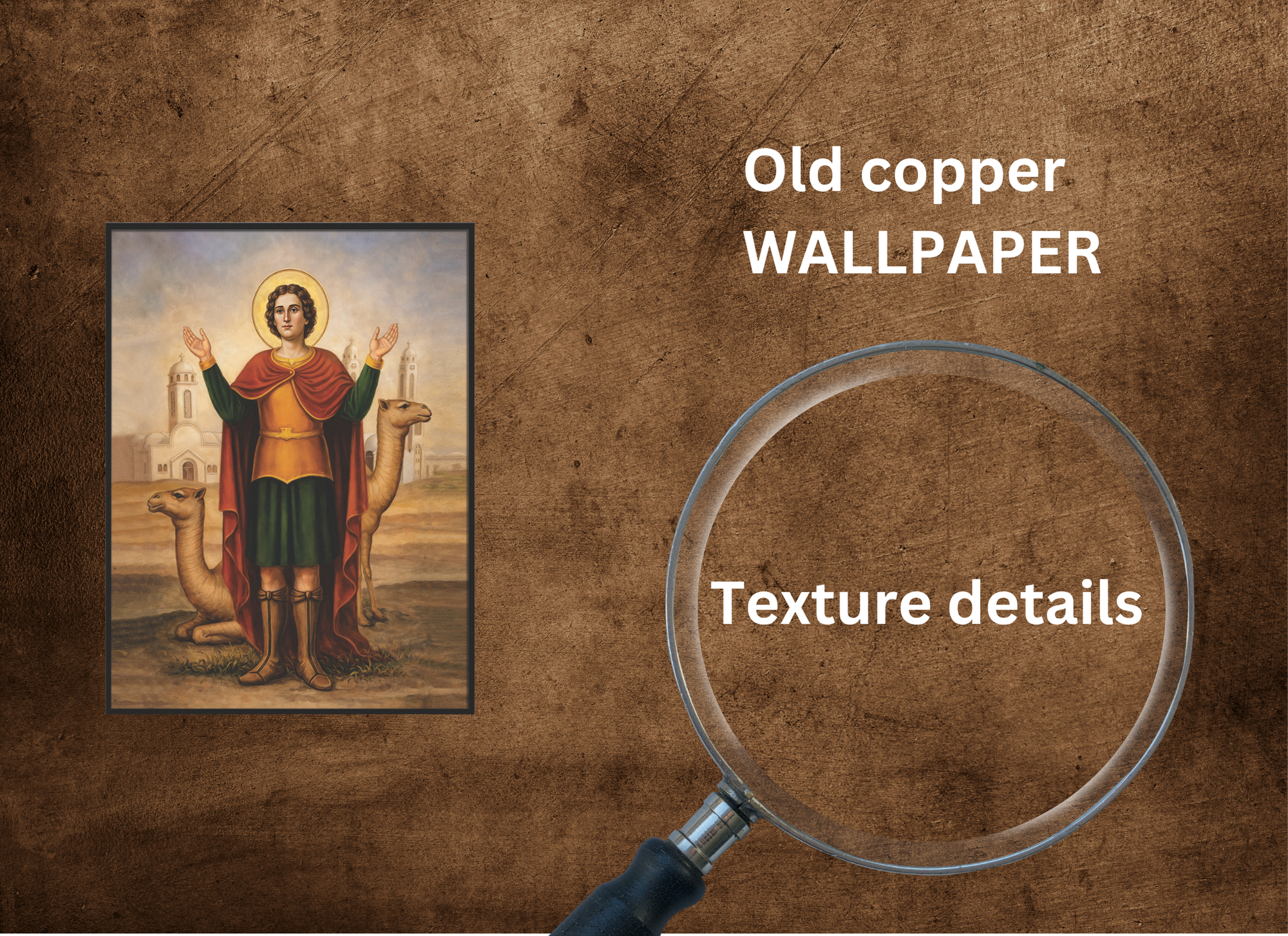 Wallpaper vintage texture - Image 4